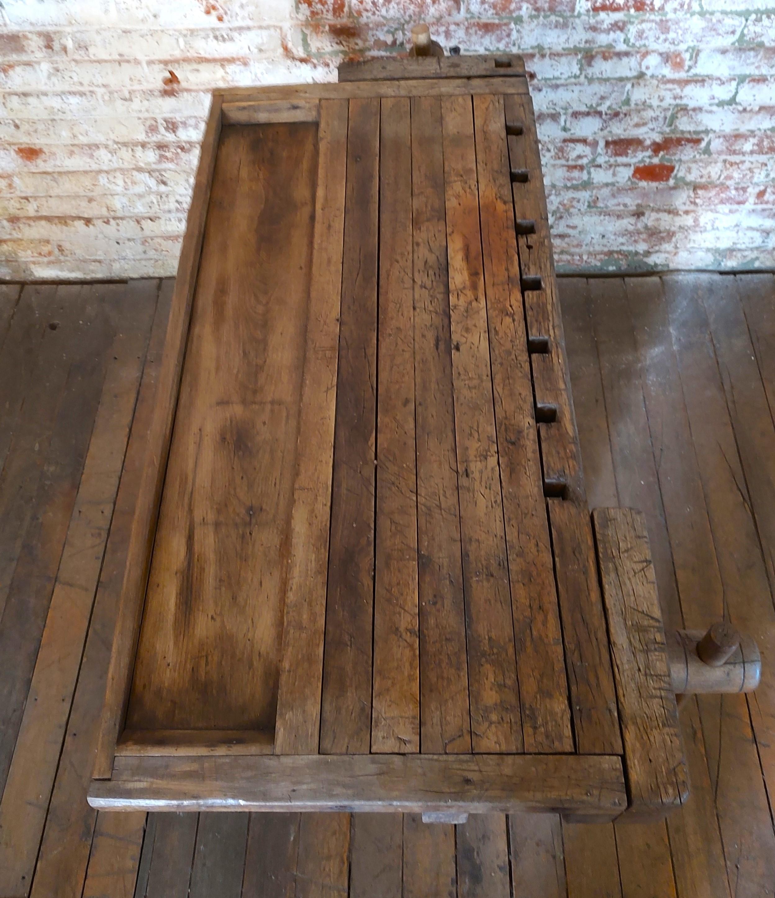 Antique Carpenter's Workbench 5