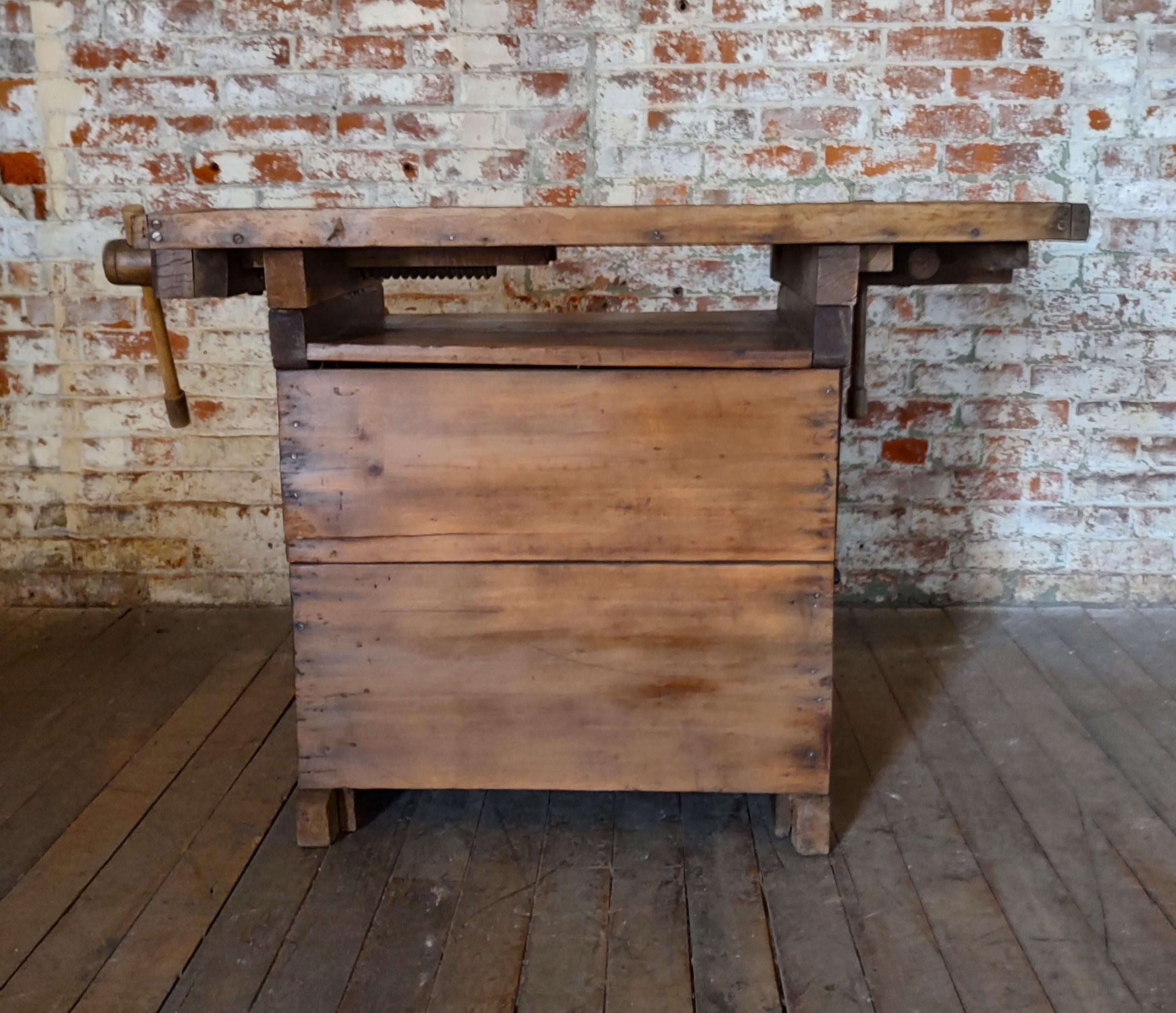 Antique Carpenter's Workbench 2