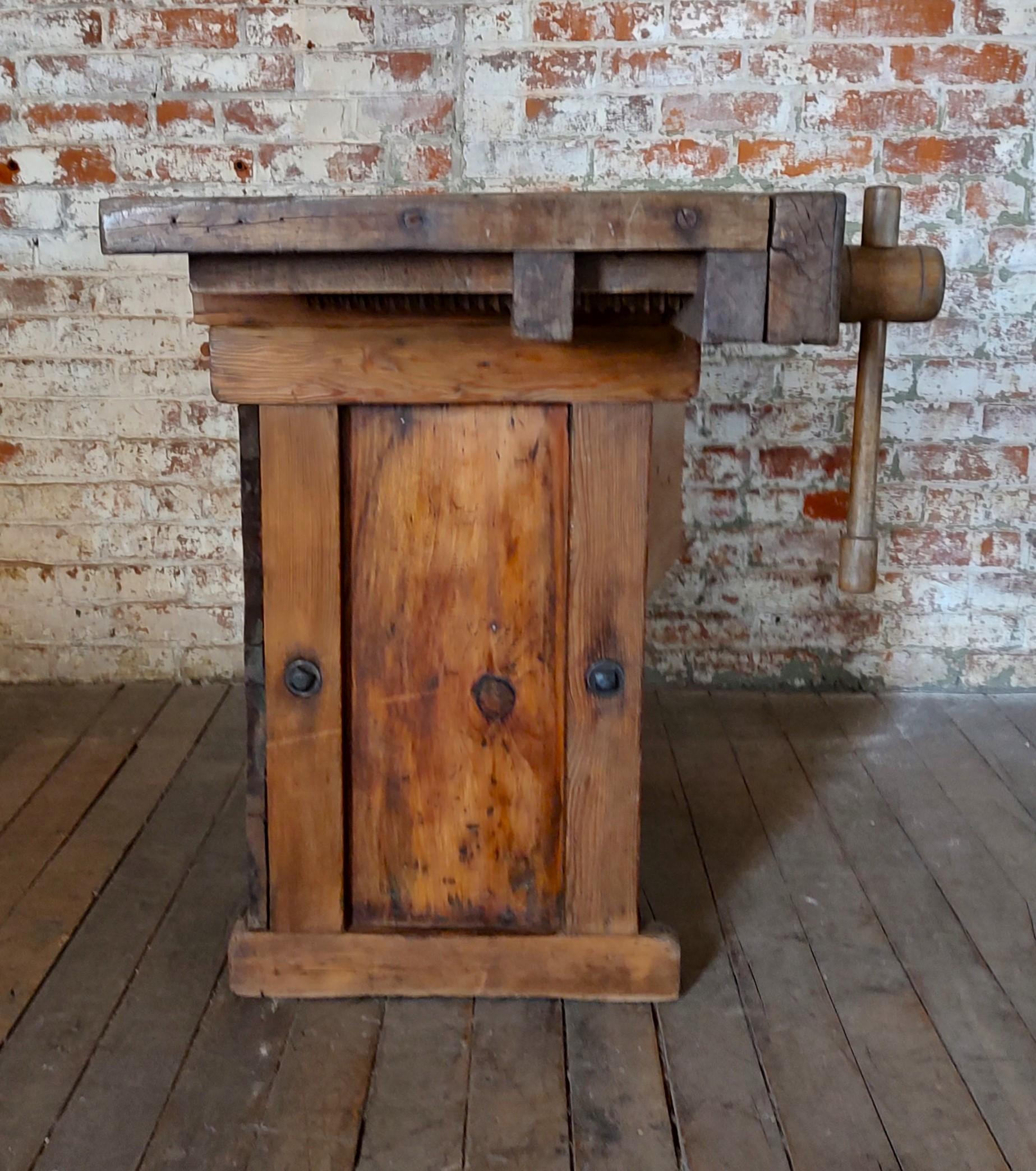 Antique Carpenter's Workbench 3