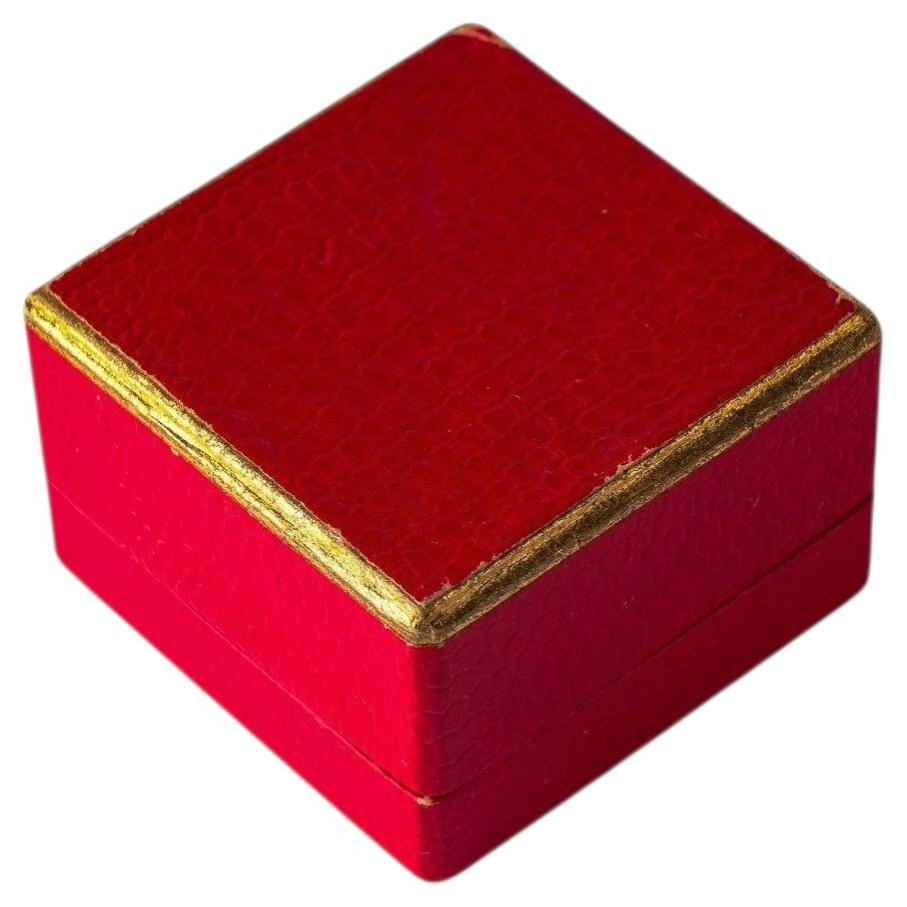 Antique Cartier Ring and Pendant Box, 1920s