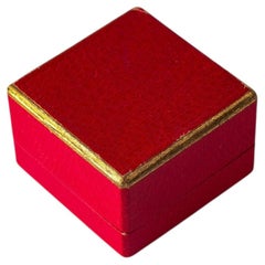 Antique Cartier Ring and Pendant Box, 1920s