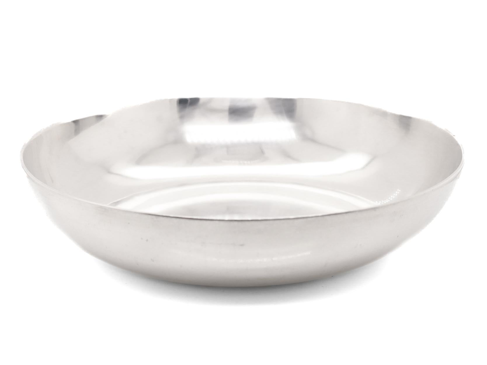 Antique Cartier Sterling Silver Tastevin or Wine Tasting Cup For Sale 5