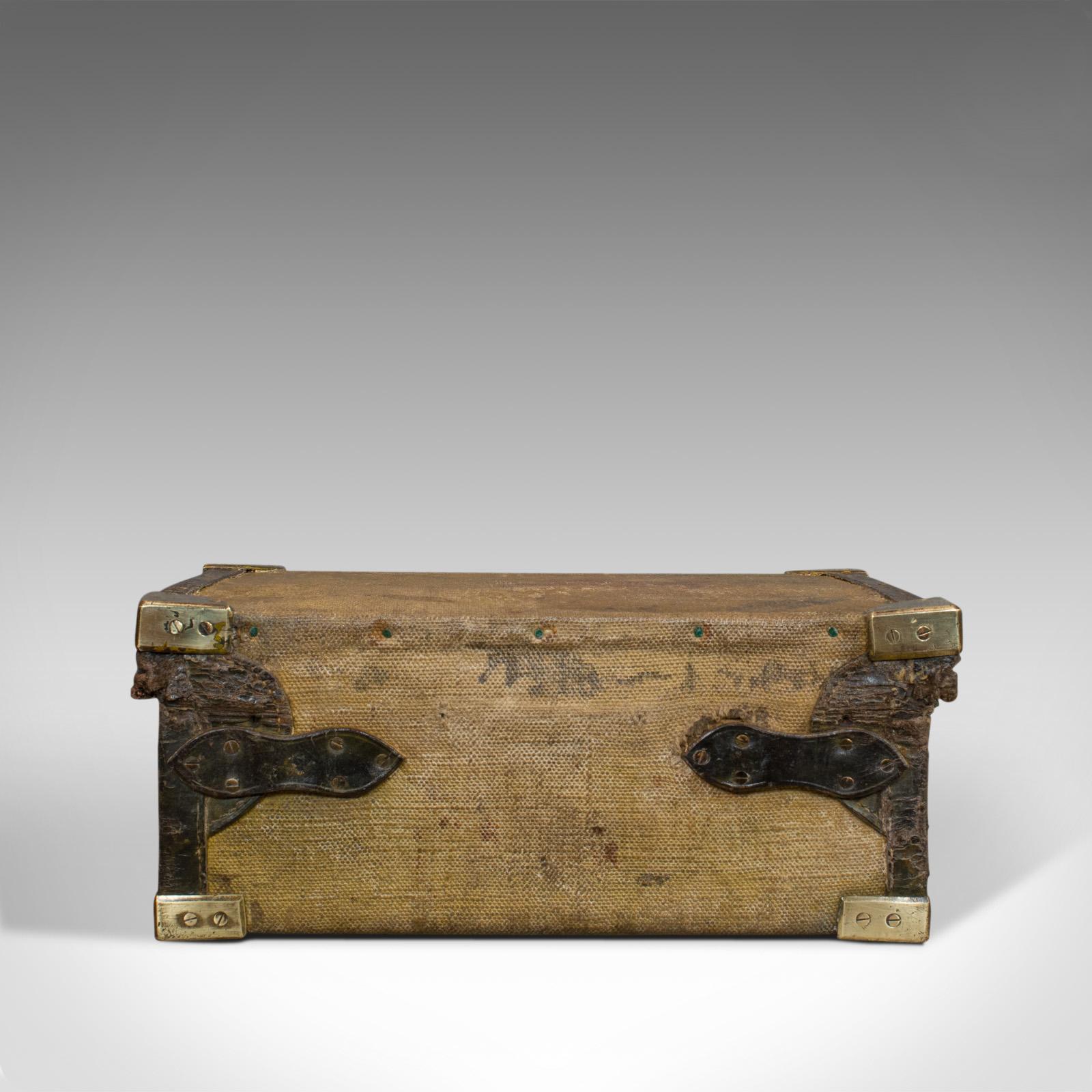 Antique Cartridge Case, English, Sporting Trunk, WT Hancock, London, Victorian 1