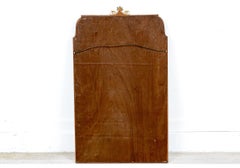 Antique Carved And Gilt Beveled Mirror