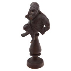 Antique Carved Black Forest Man in Nightcap