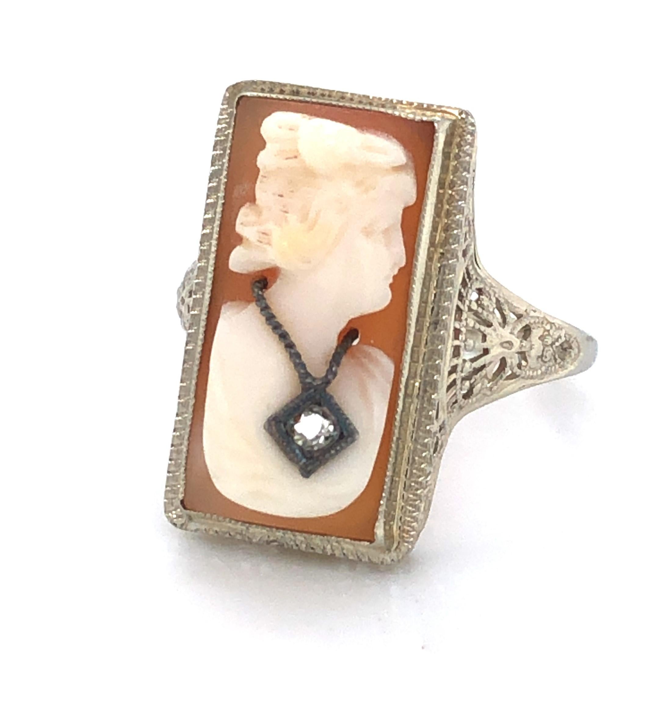 vintage cameo rings value