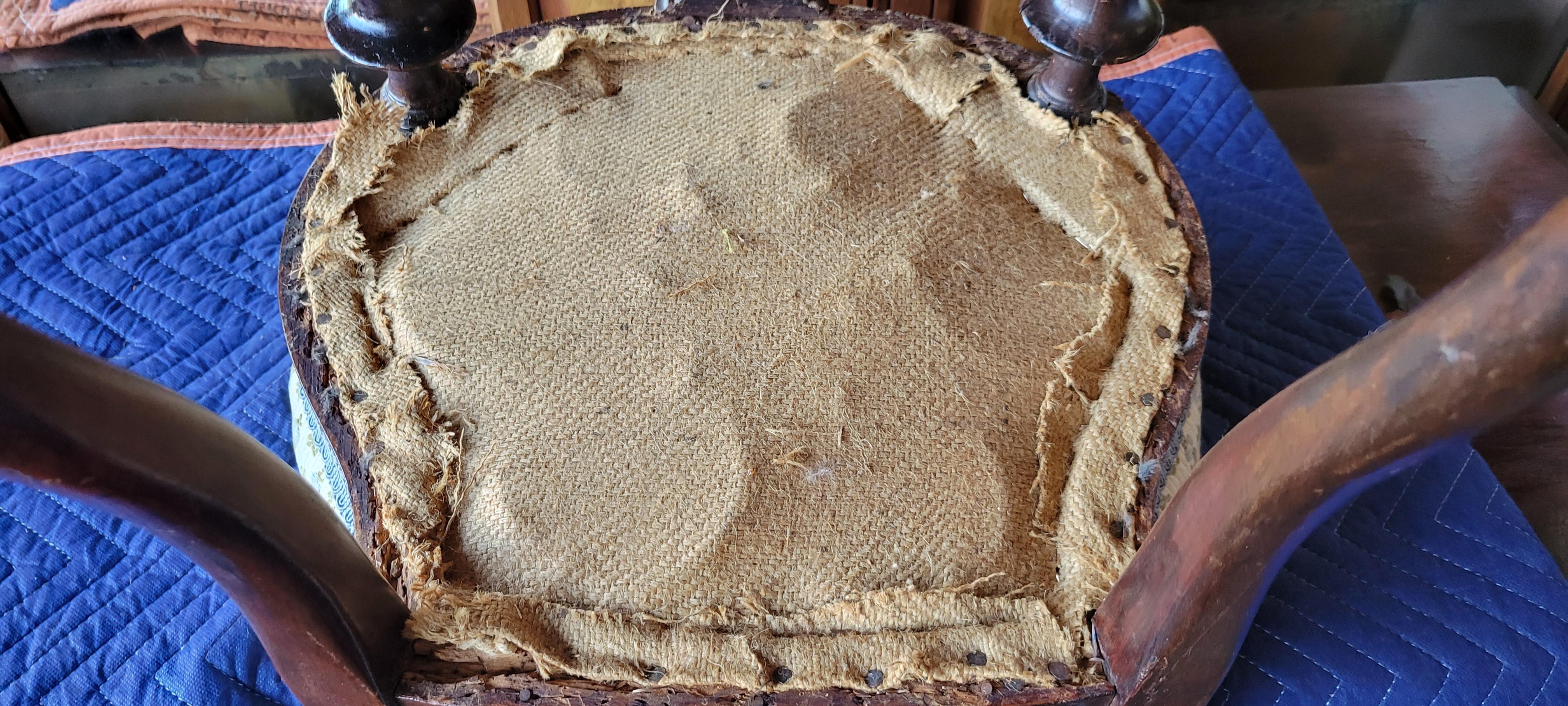 Silla Antique French con Medallón de Limoges en venta 1