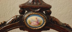 Antique French Chair with Limoges Medallion