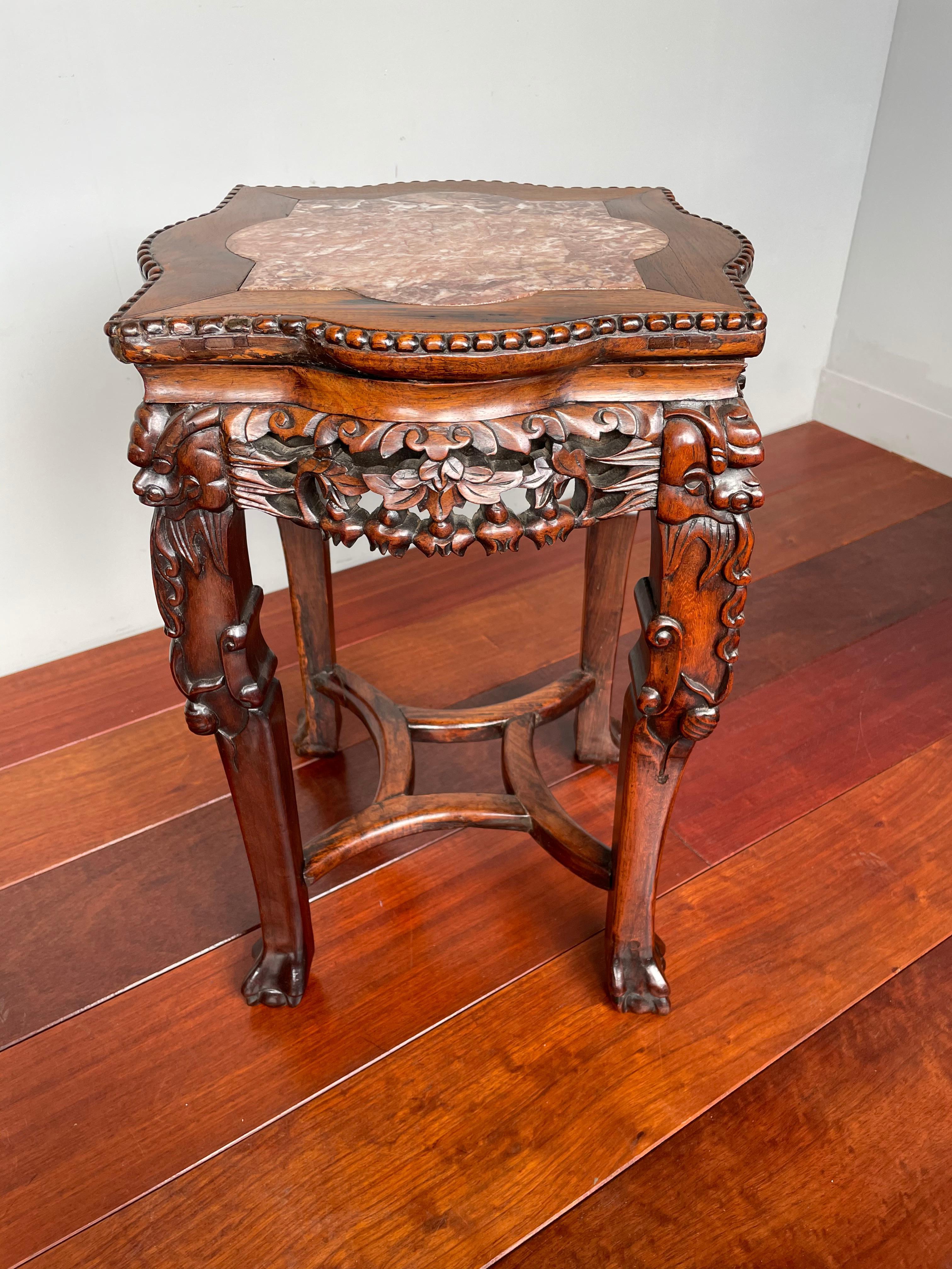 carved chinese table