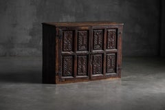 Antique Carved Cupboard, France, 18th Century