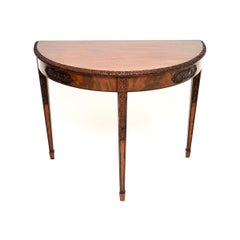 Antique Carved Georgian Style Console Table