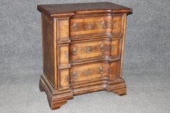 Antique Carved Italian Continental Fruitwood Cabinet C. 1920's