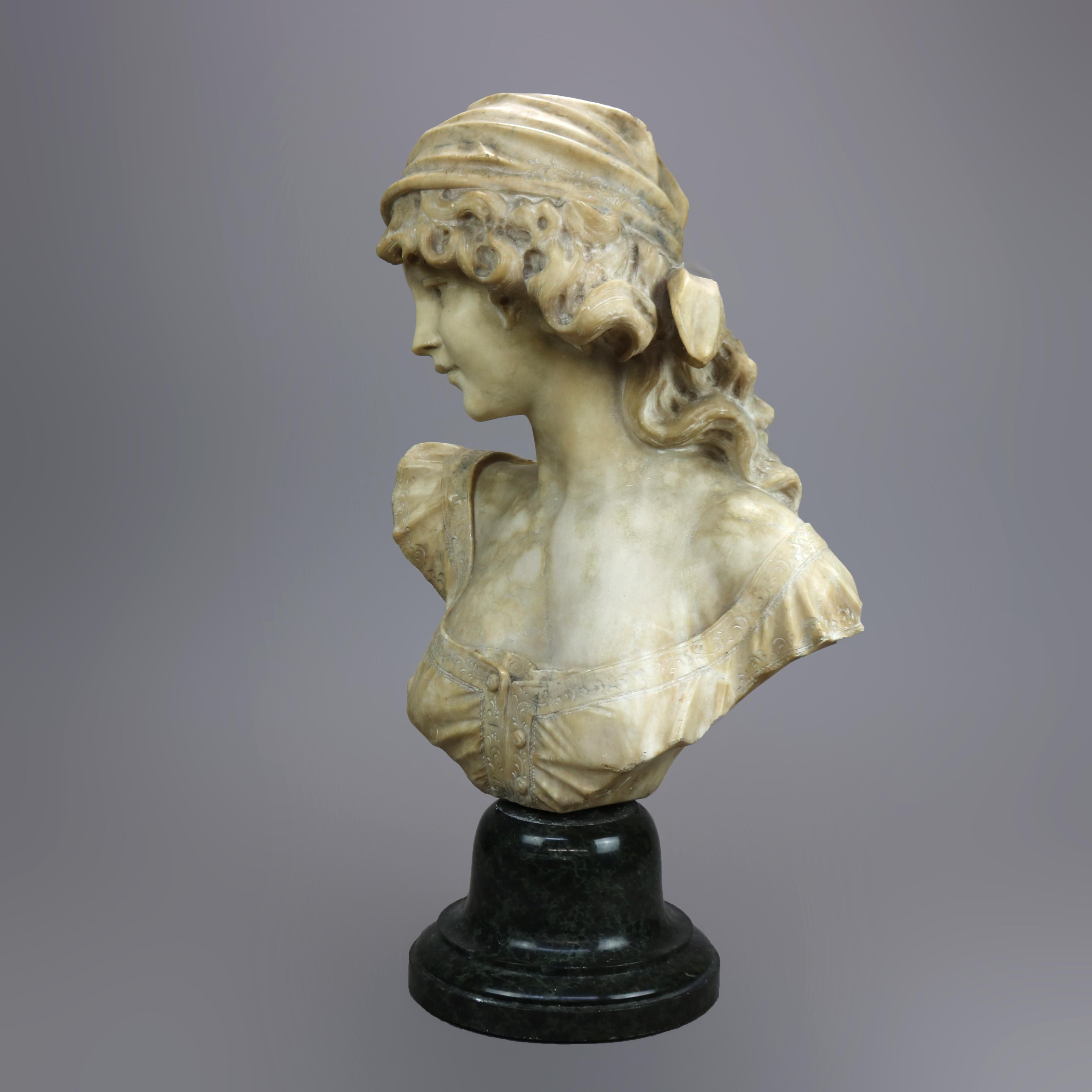 female bust statue