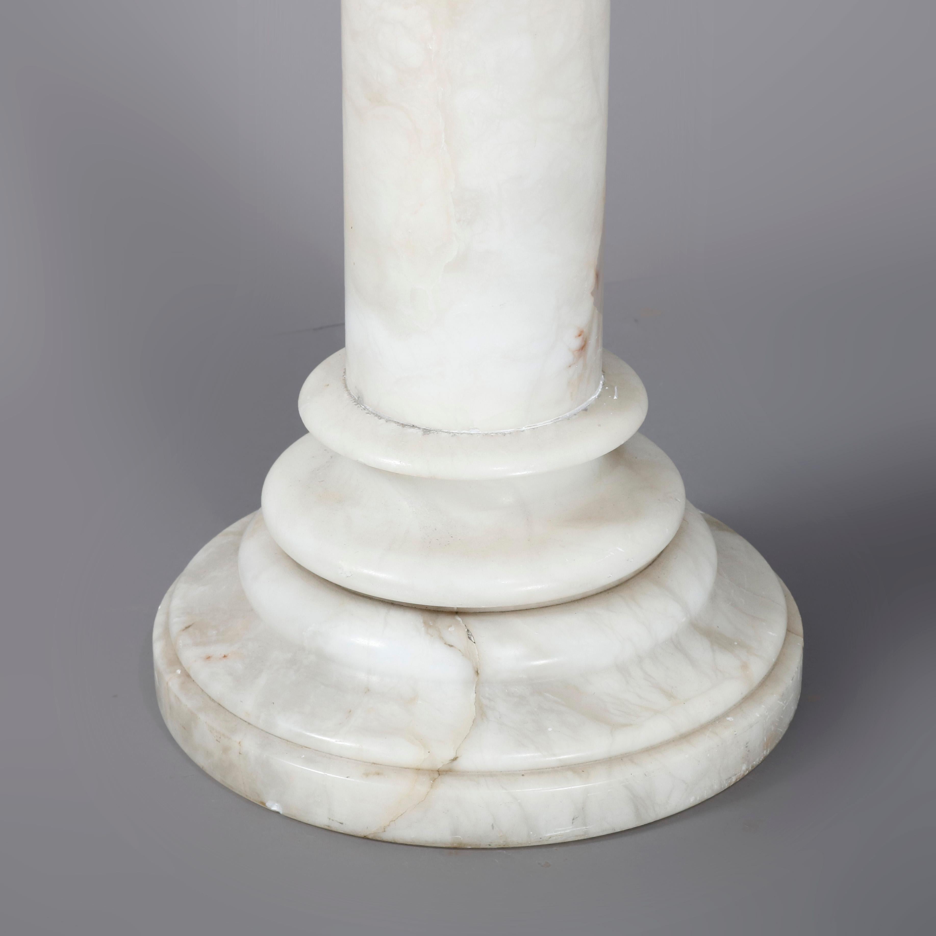 marble display pedestal