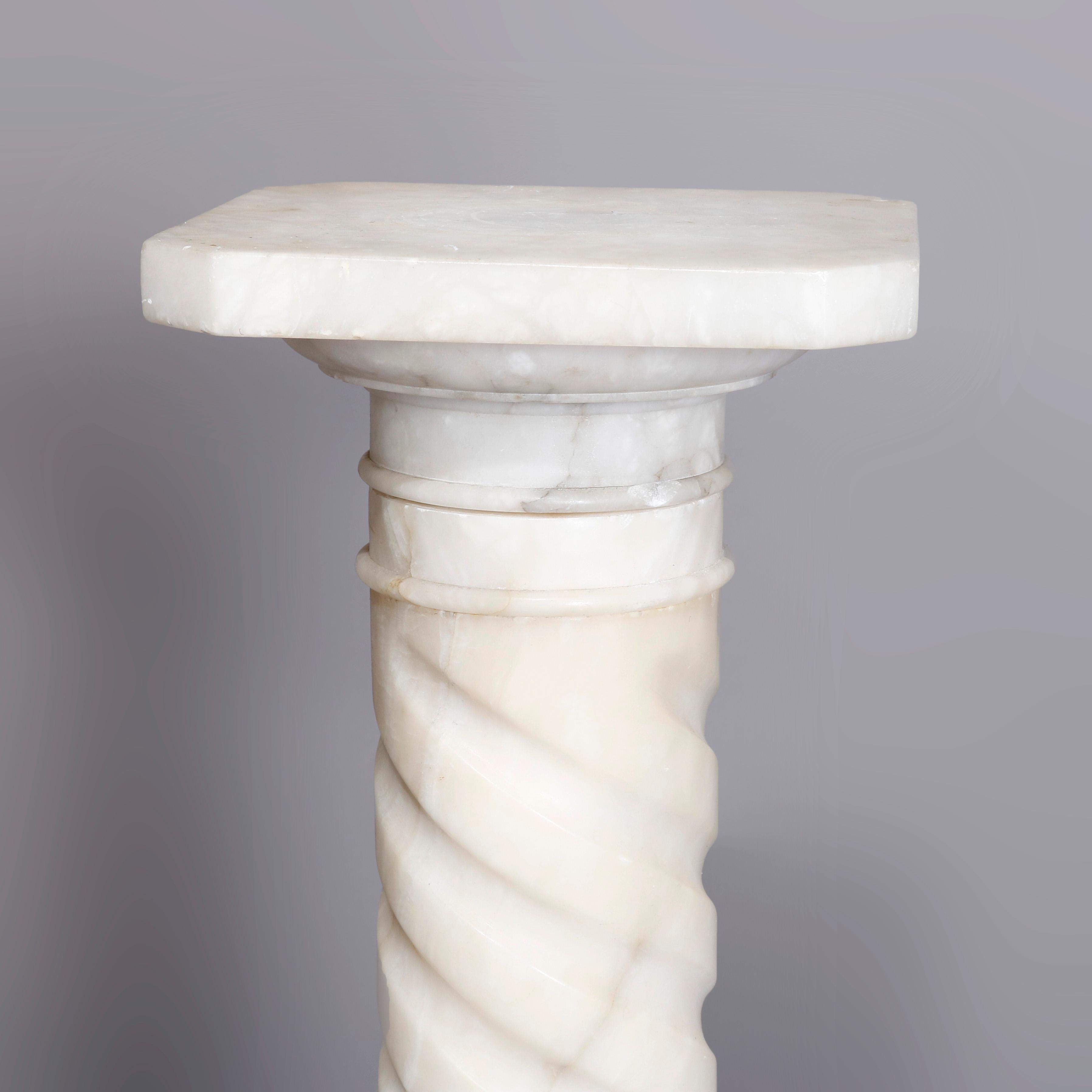 marble pedestal