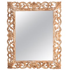 Antique Carved Italian Mirror