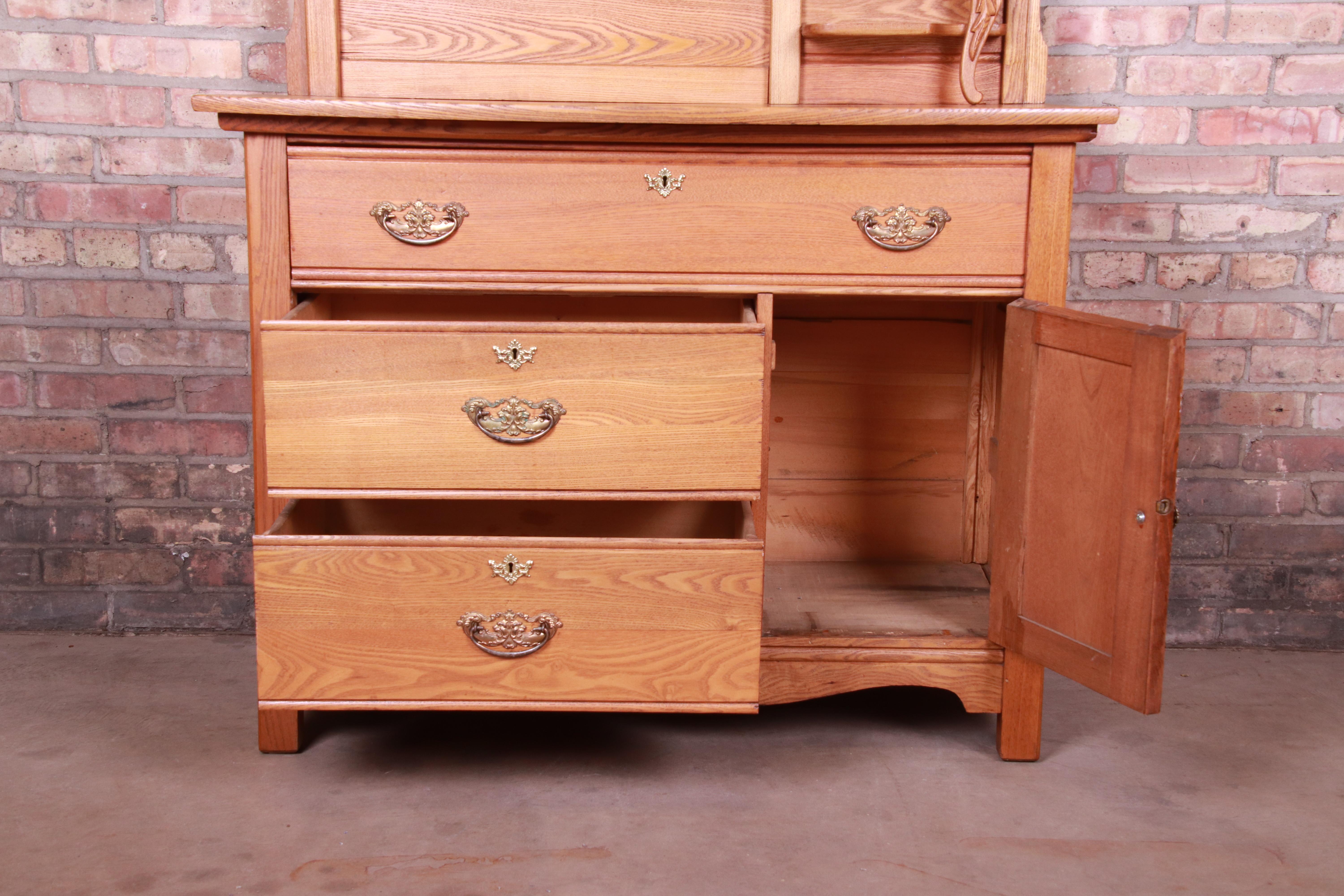 antique dresser with mirror value