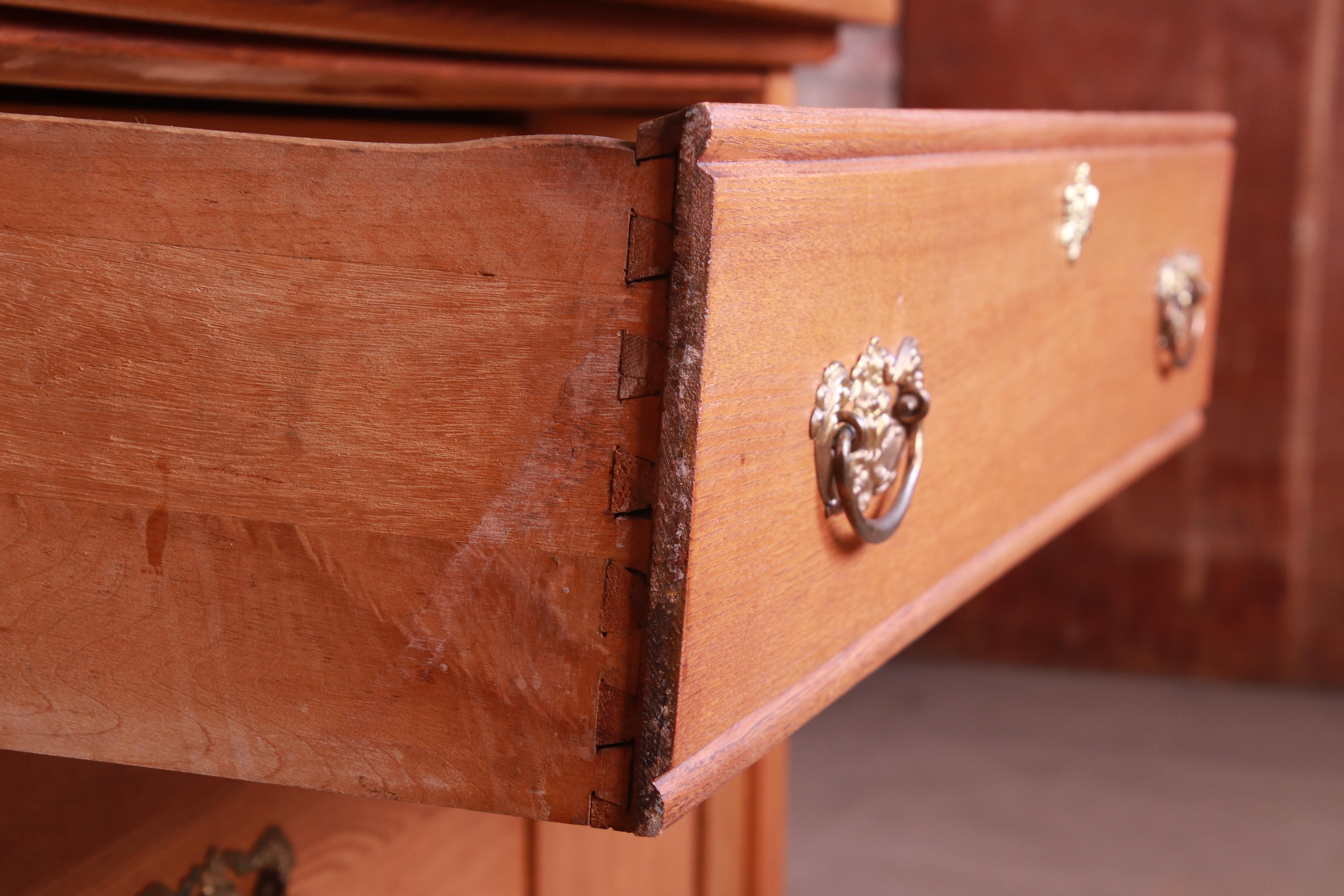 antique oak dresser value