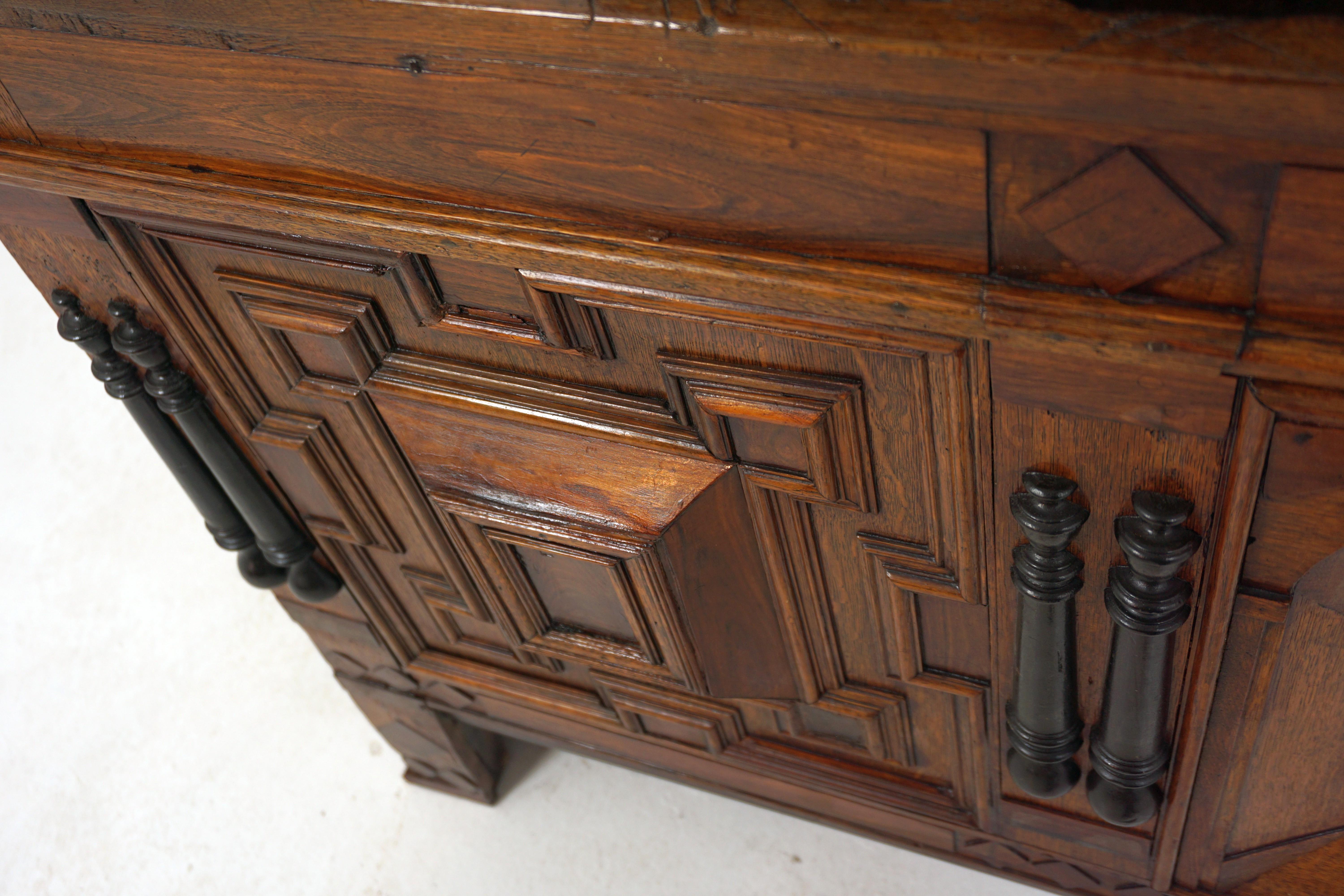 Antique Carved Oak Dutch Trunk, Dowry/Blanket Box, Coffer, Holland 1790, H346 For Sale 1