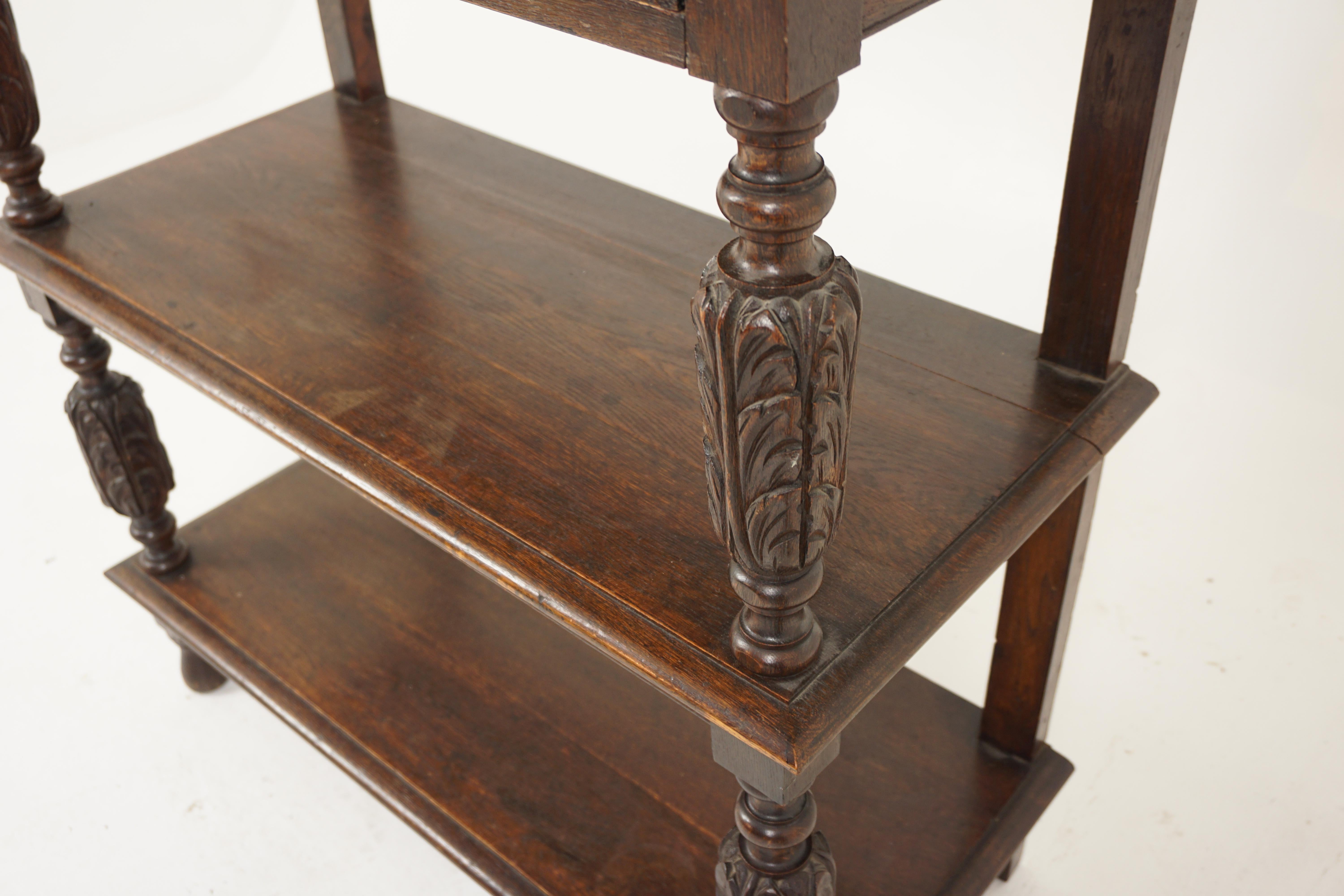 Antique Carved Oak 