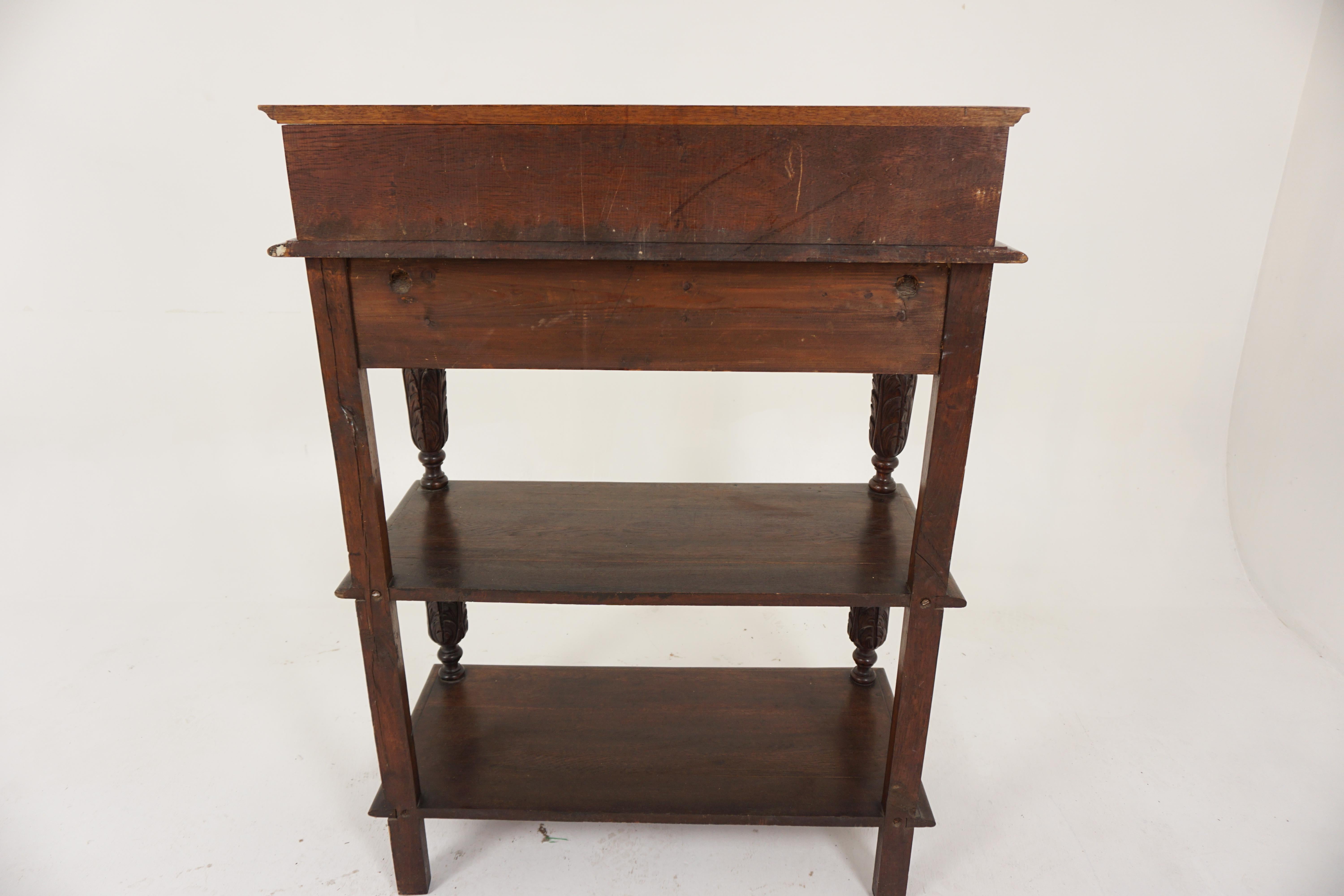 Antique Carved Oak 