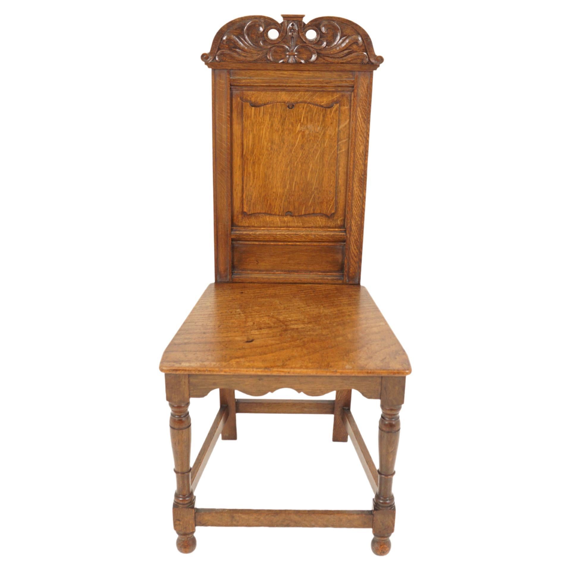Antique ChairForm Victorian Oak Hall Tree at 1stDibs antique hall tree