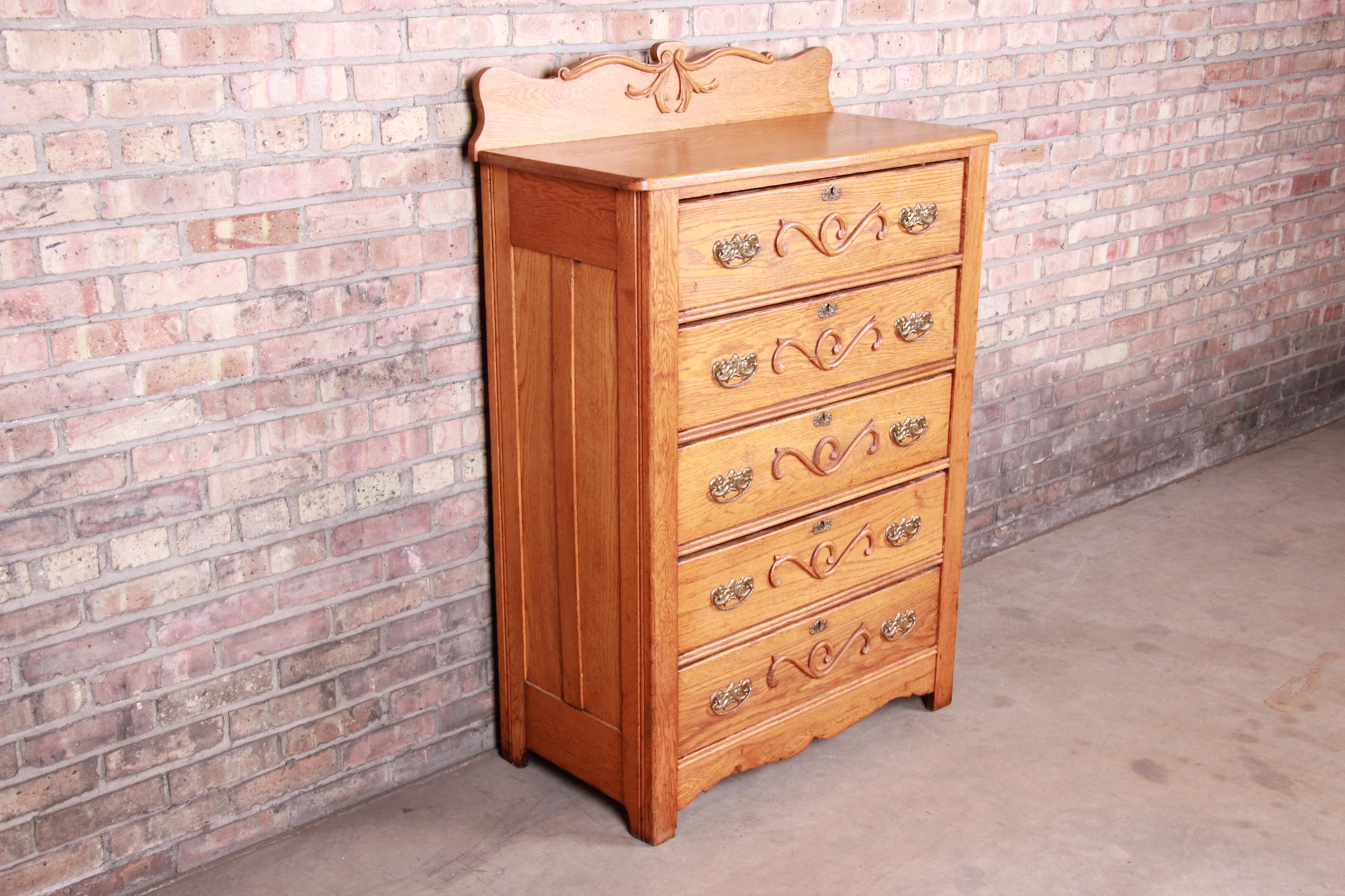 antique oak dresser value