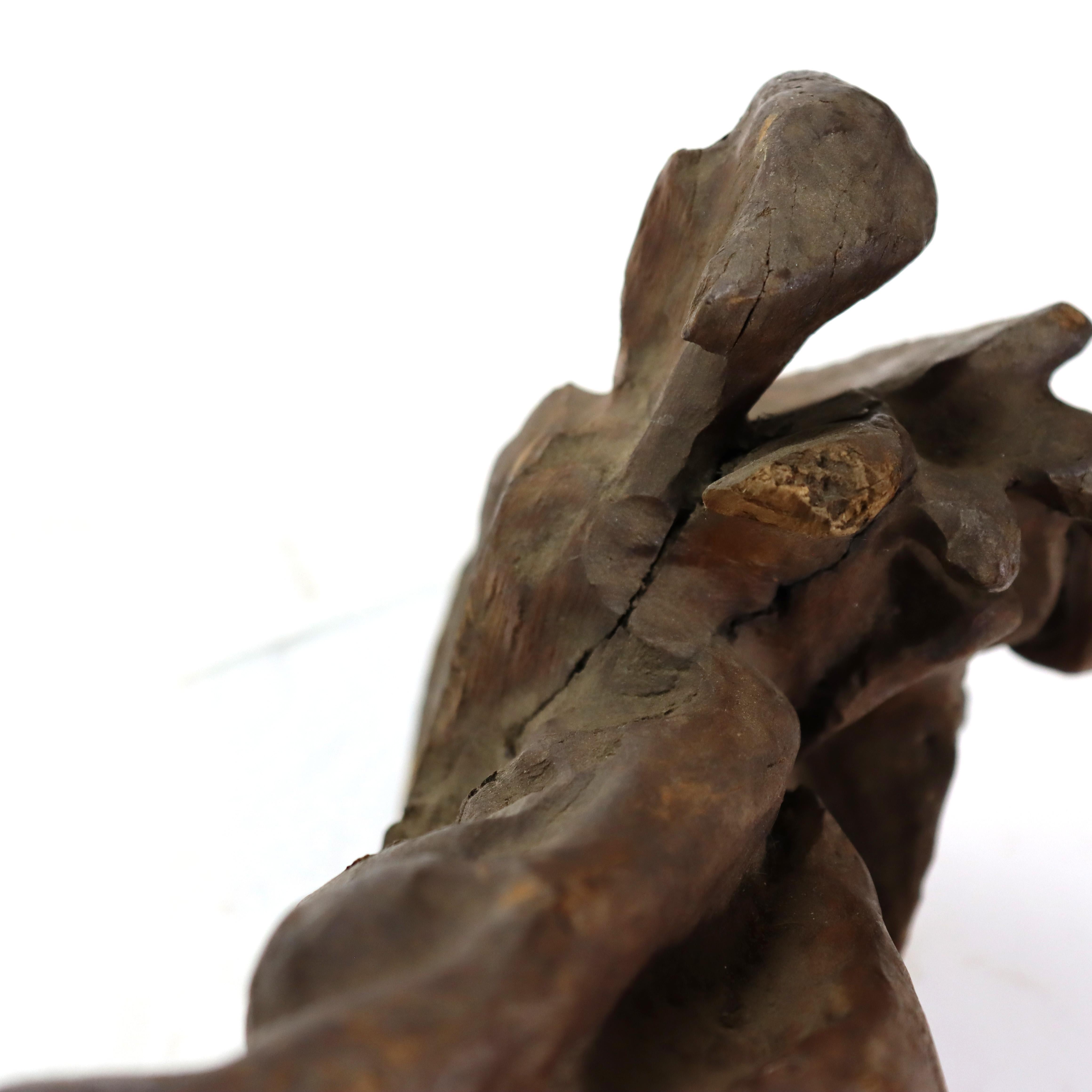 Antico albero di nave Maidenhead in pino intagliato dal museo/stato di Strathmont del XVIII secolo in vendita 5