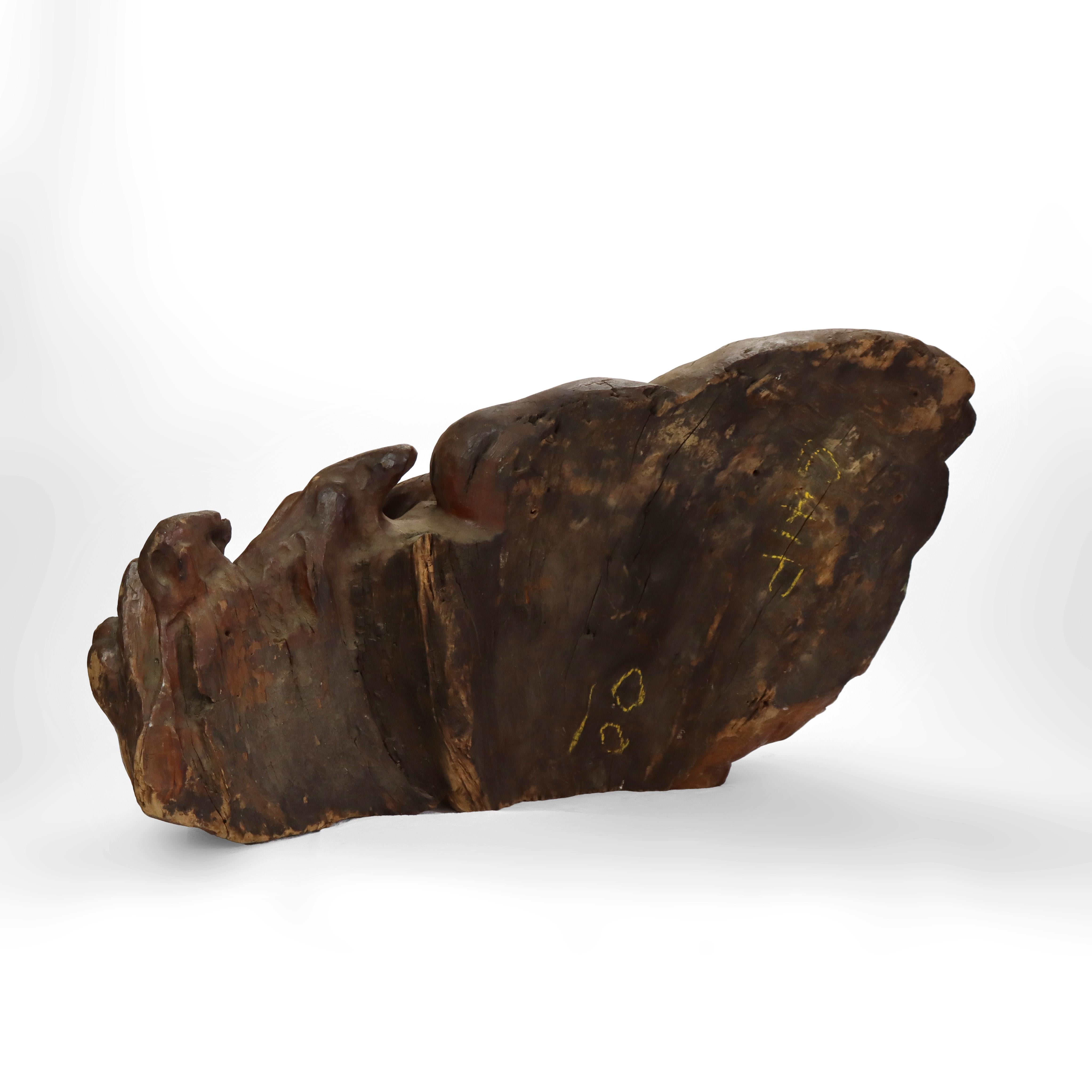Antico albero di nave Maidenhead in pino intagliato dal museo/stato di Strathmont del XVIII secolo in vendita 1