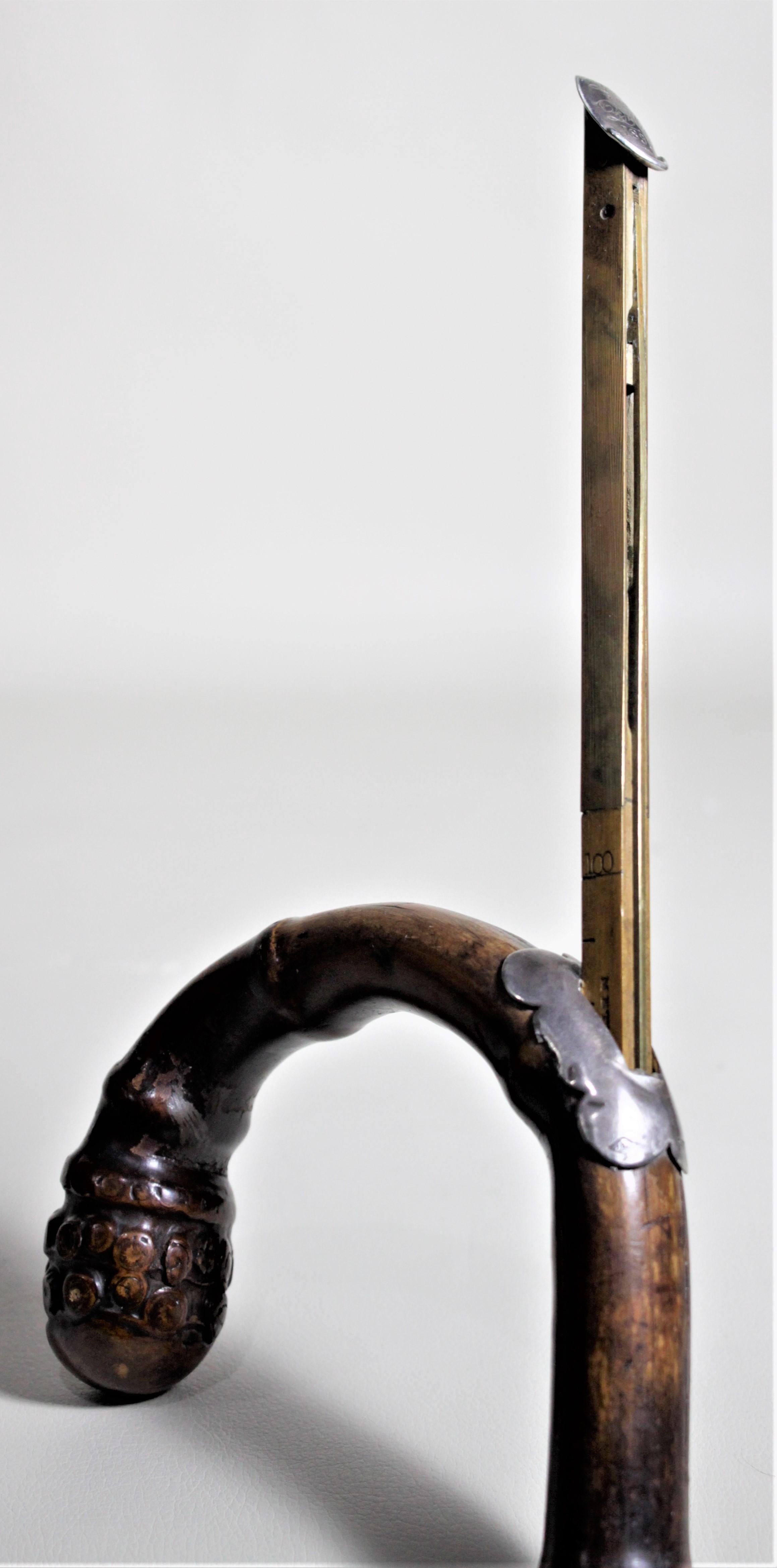 antique horse measuring stick