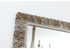 Antique A Silver Silver Gilt Neoclassical Mirror