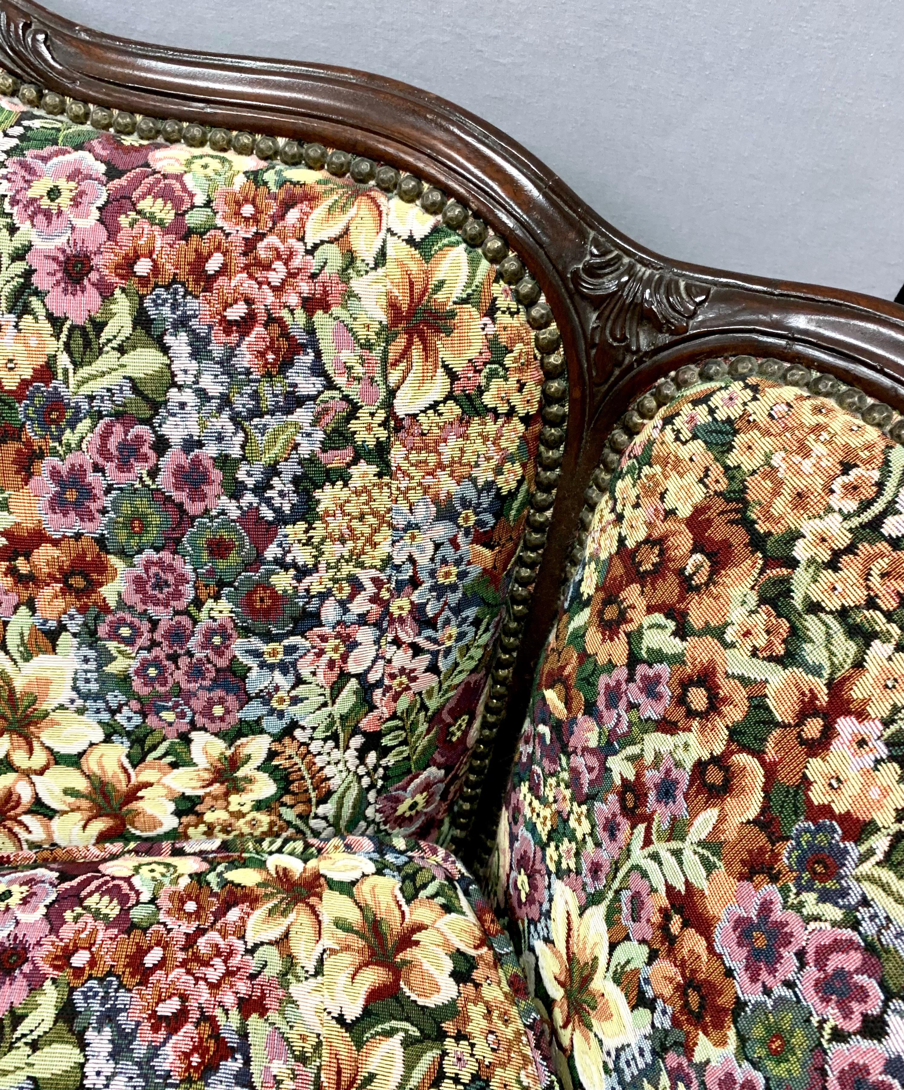 tapestry sofa