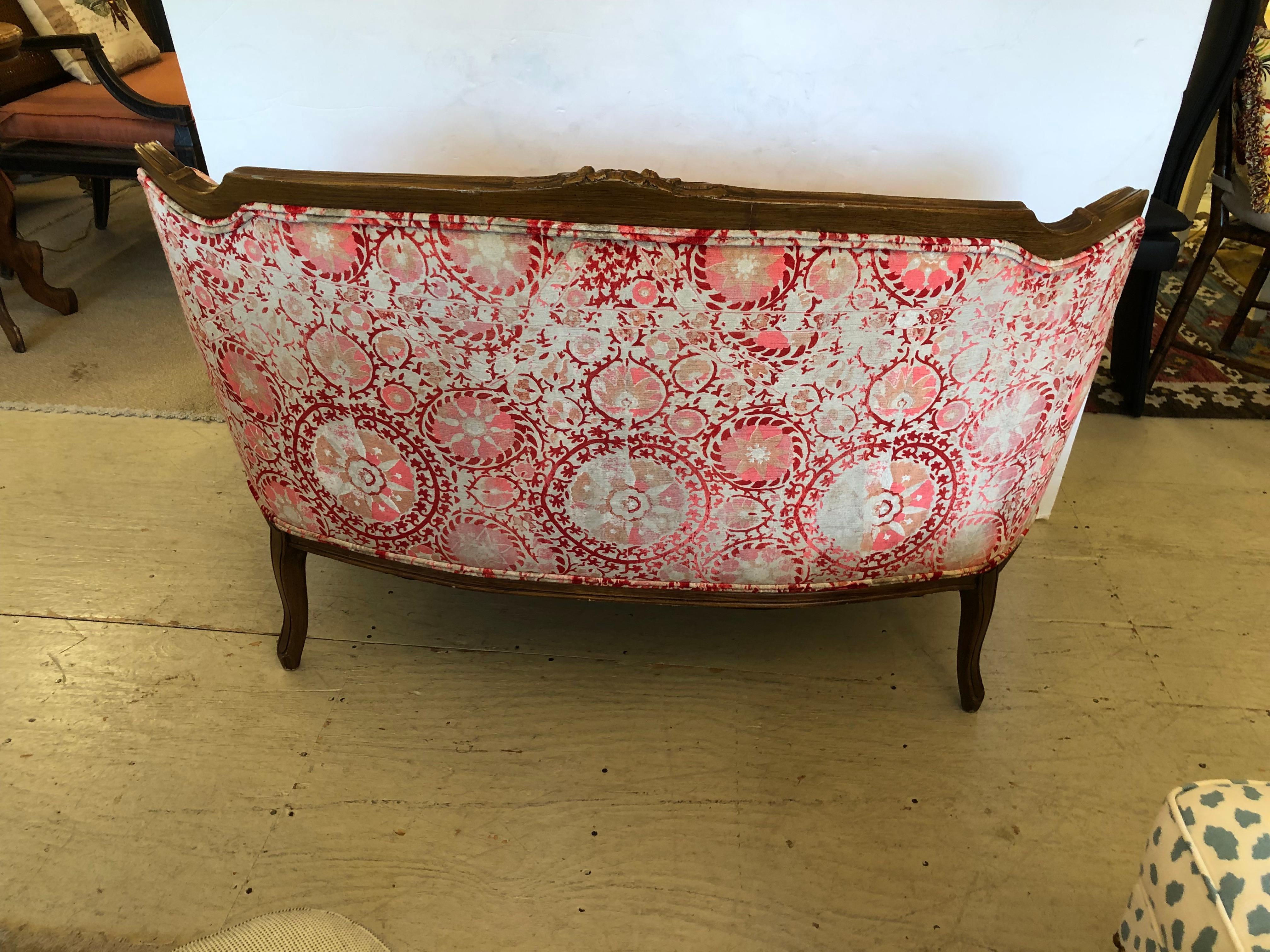 french loveseat settee