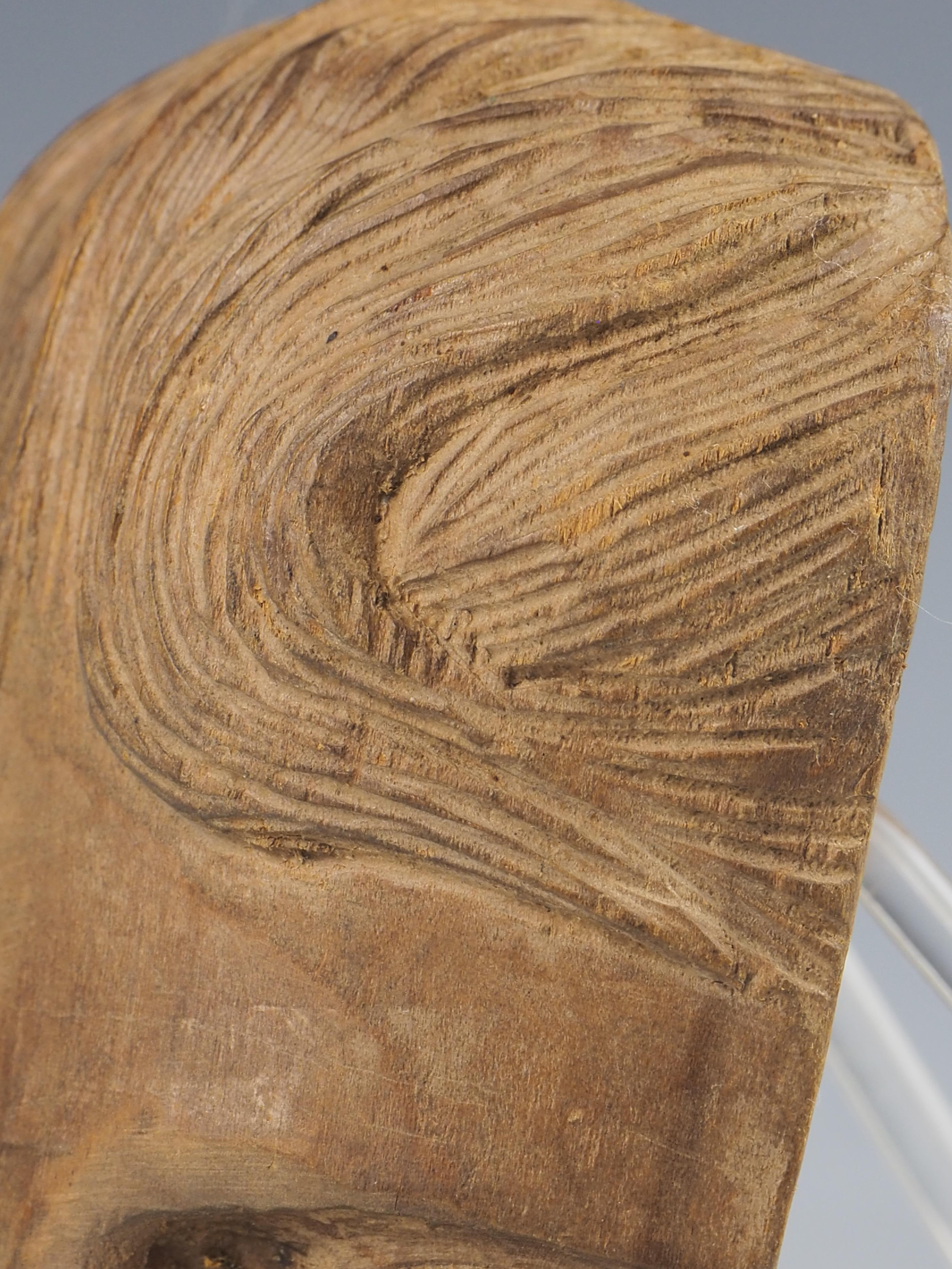 Antica testa di cherubino in legno scolpito in vendita 4