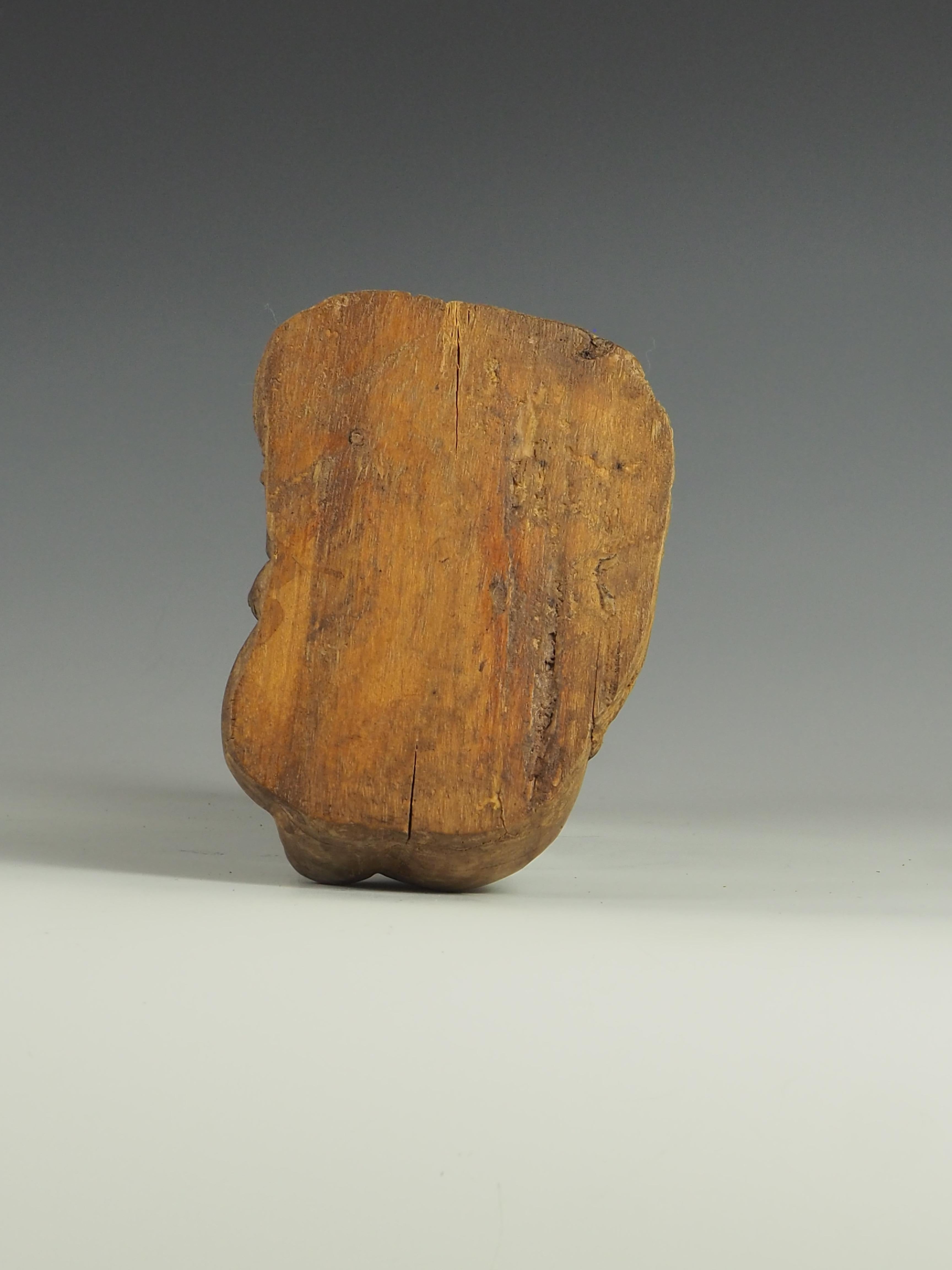 XIX secolo Antica testa di cherubino in legno scolpito in vendita