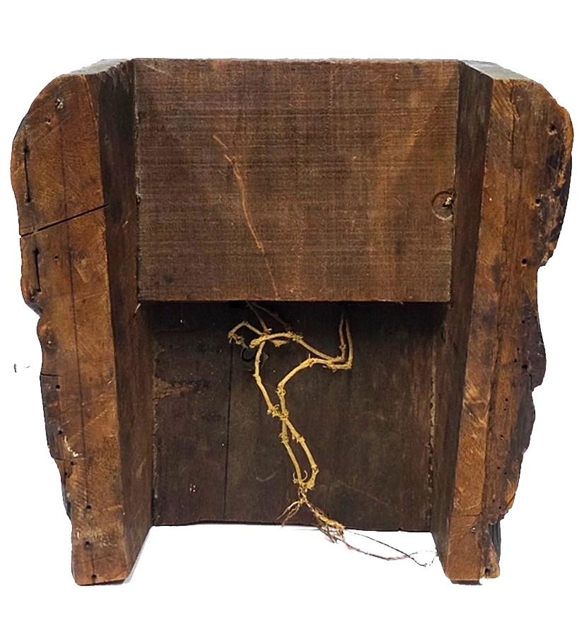 Intagliato Antica testa di leone in legno intagliato proveniente da un bar di Manhattan, 1880-1890 ca. in vendita