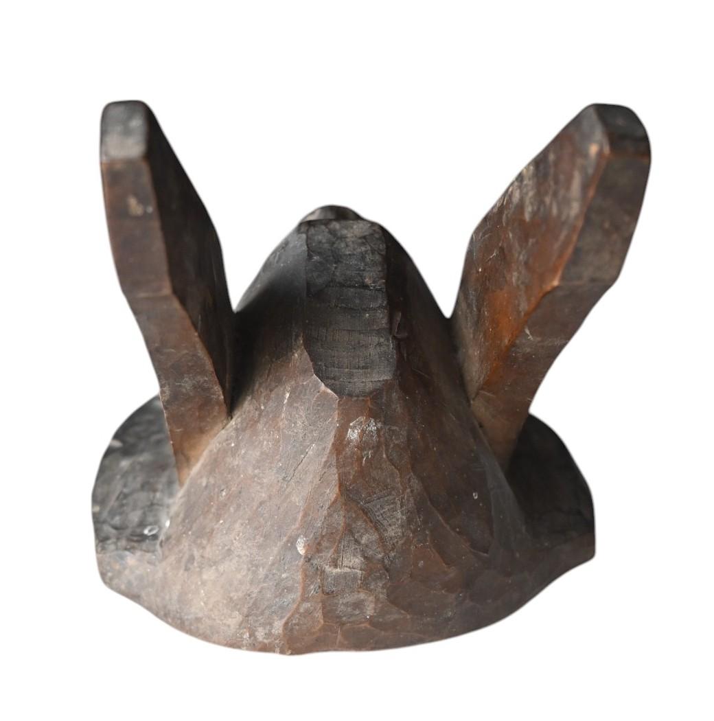 Bois Coiffeuse ancienne en bois sculpté de la tribu Yoruba, Nigeria, 1900-1920 en vente
