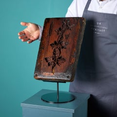 Antique Carved Wooden Mould Ex. Tucker Collection