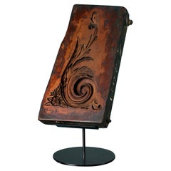 Antique Carved Wooden Mould Ex. Tucker Collection