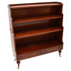 Antique Cascading Open Bookcase