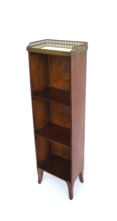 Antique Case Storage Piece with Shelves