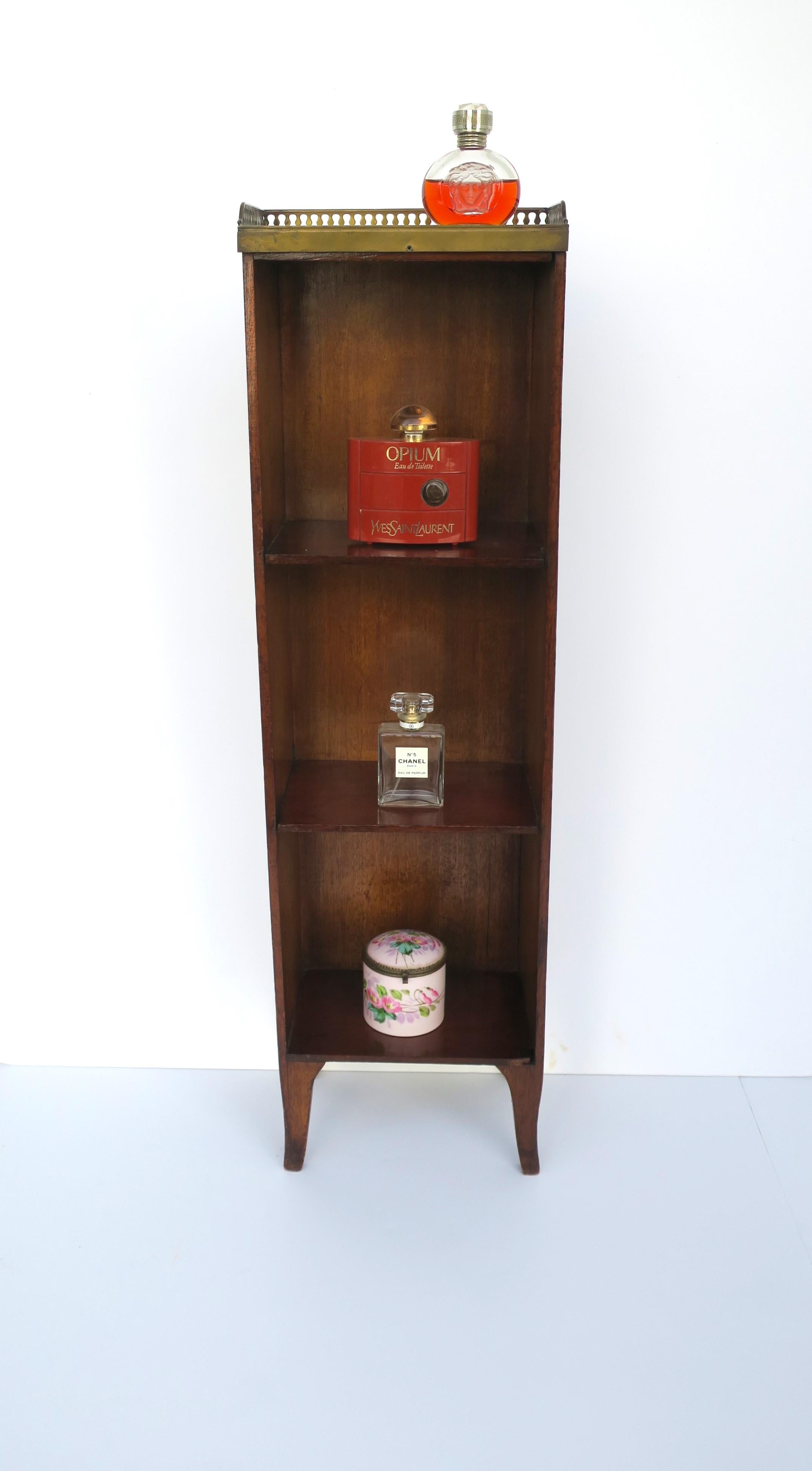 Antique Case Storage Piece with Shelves In Good Condition For Sale In New York, NY