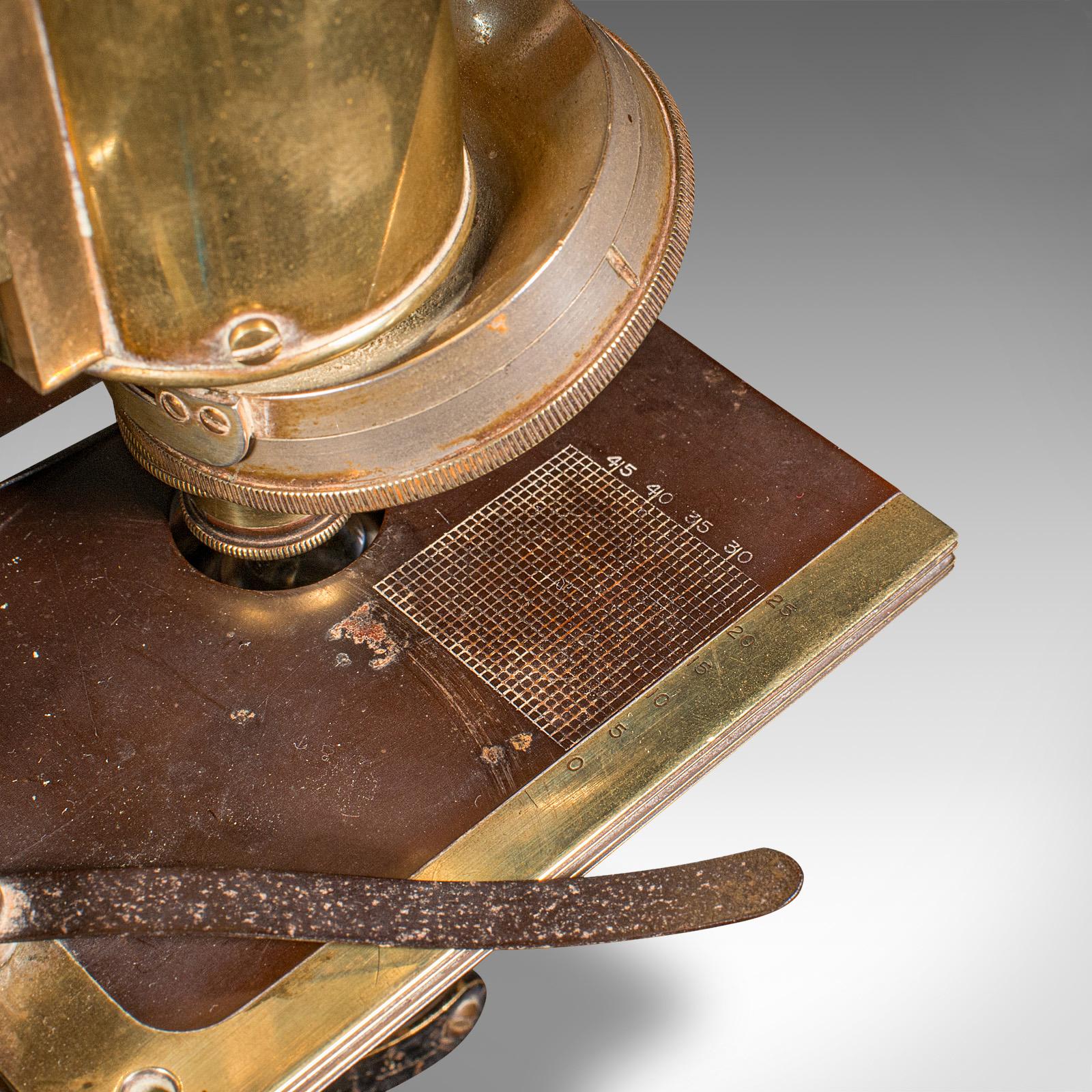 19th Century Antique Cased Microscope, English, Scientific Instrument, J Swift, Victorian For Sale