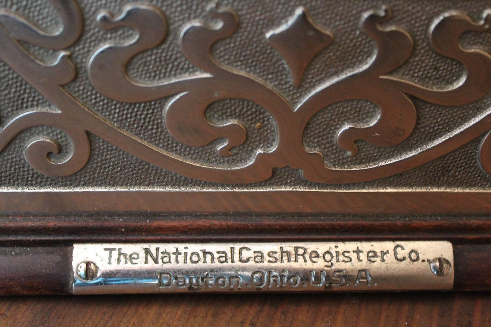 Antique Cash Register from National In Excellent Condition In Wrocław, Poland