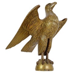 Antike Bronzeguss Hochrelief Adler Rednerpult - 20.