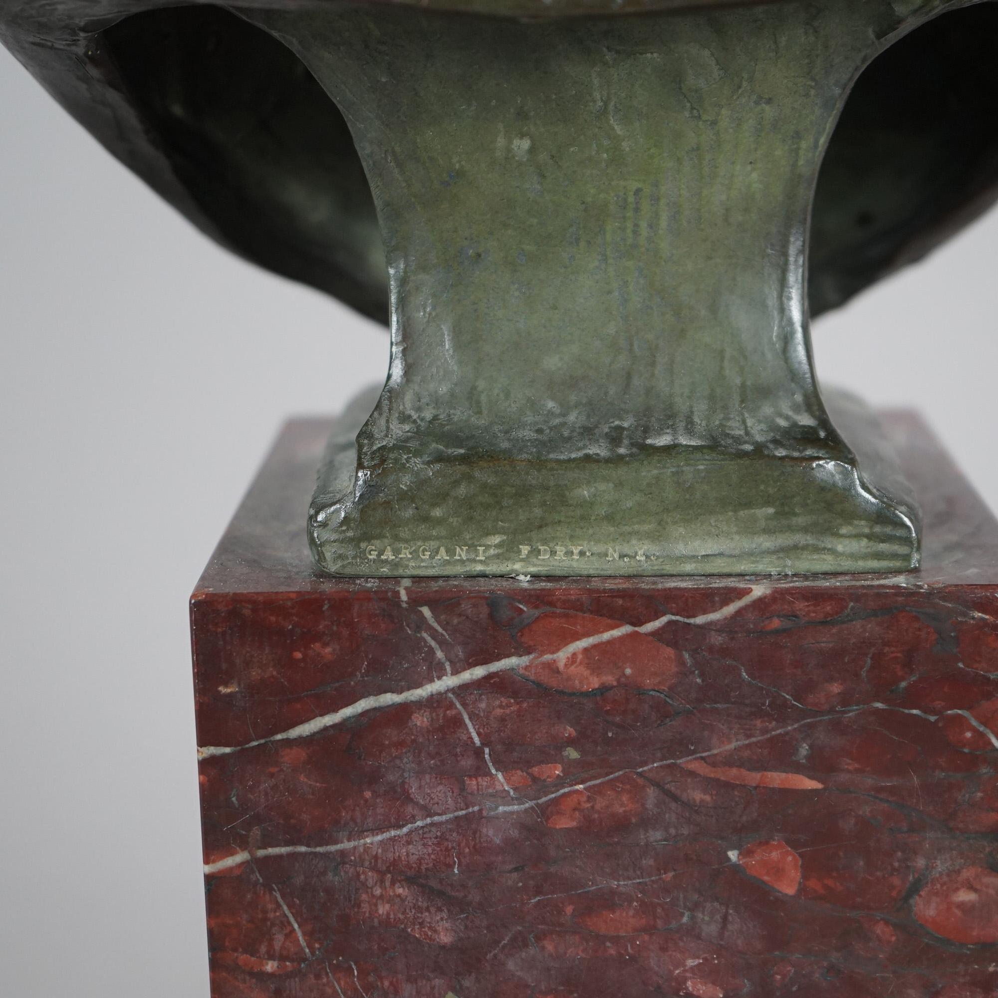 Calco Antico busto in bronzo fuso 
