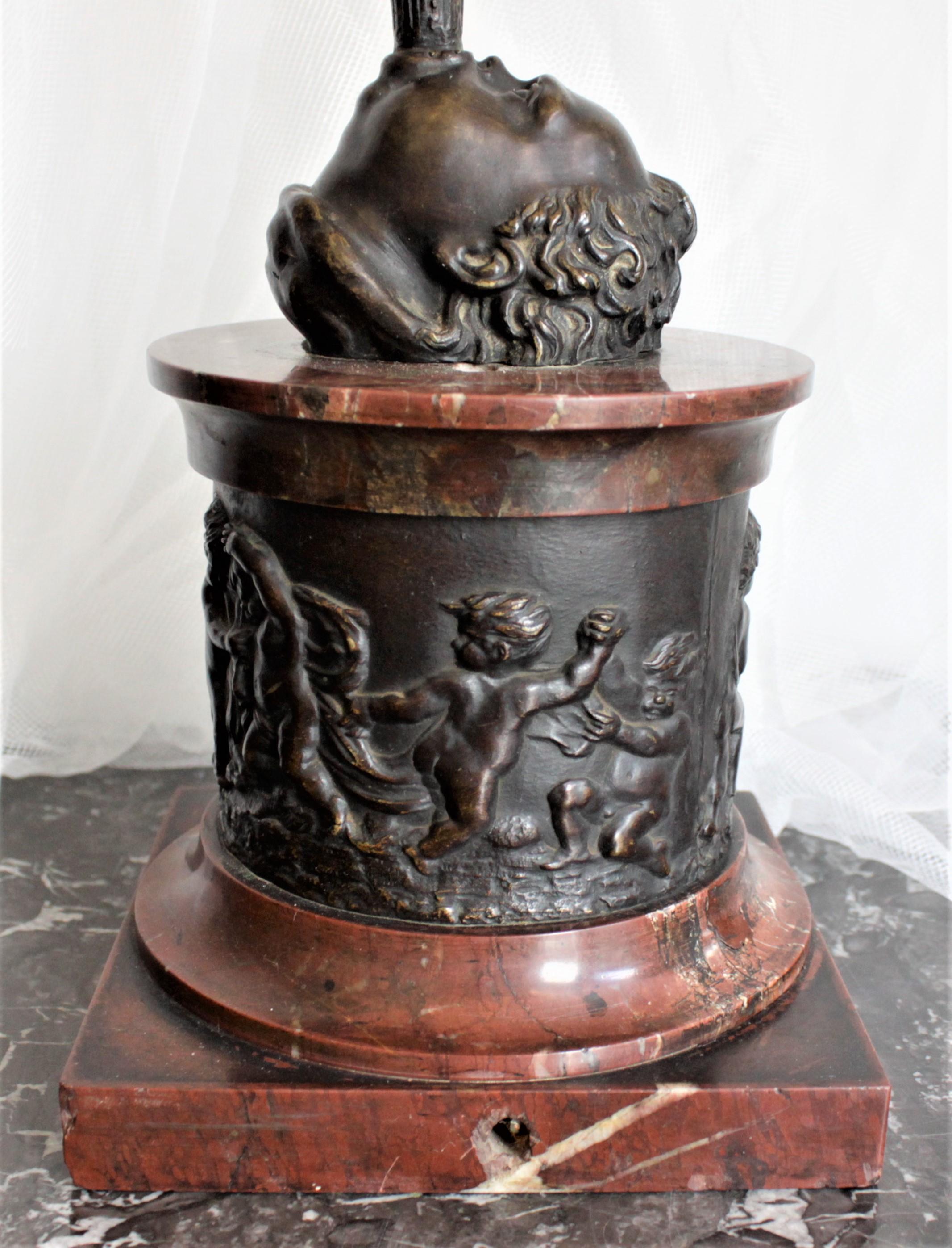 Antique Cast Bronze Sculpture of the Mythological God Mercury or Hermès 13