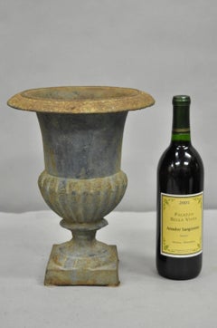 Urne en fonte Antique 12" Classique French Small Urn Garden Flower Planter Pot