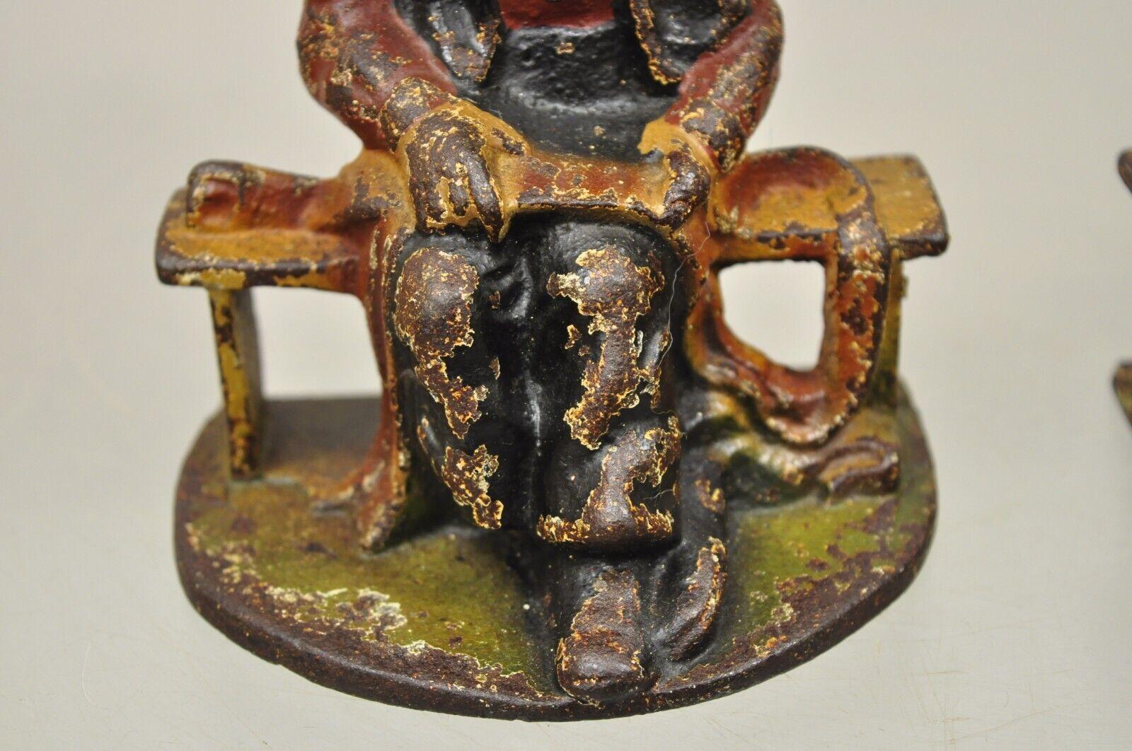 cast iron amish figurines