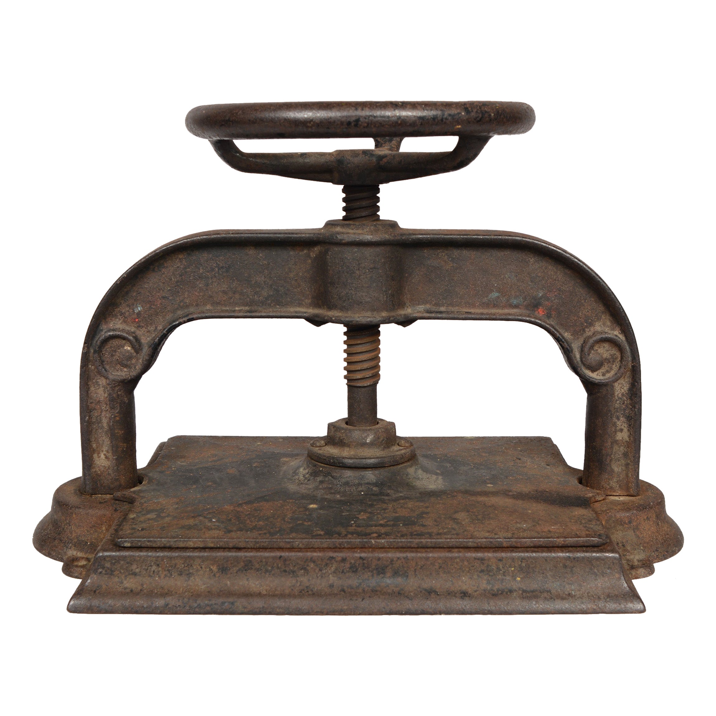Antique Cast Iron Book Press